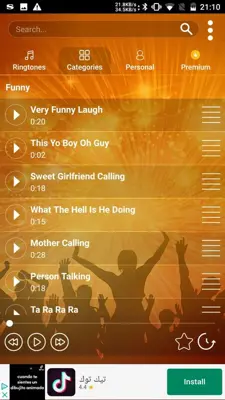 Popular Ringtones android App screenshot 9