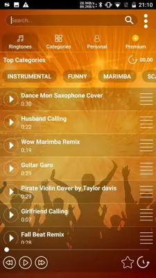 Popular Ringtones android App screenshot 8